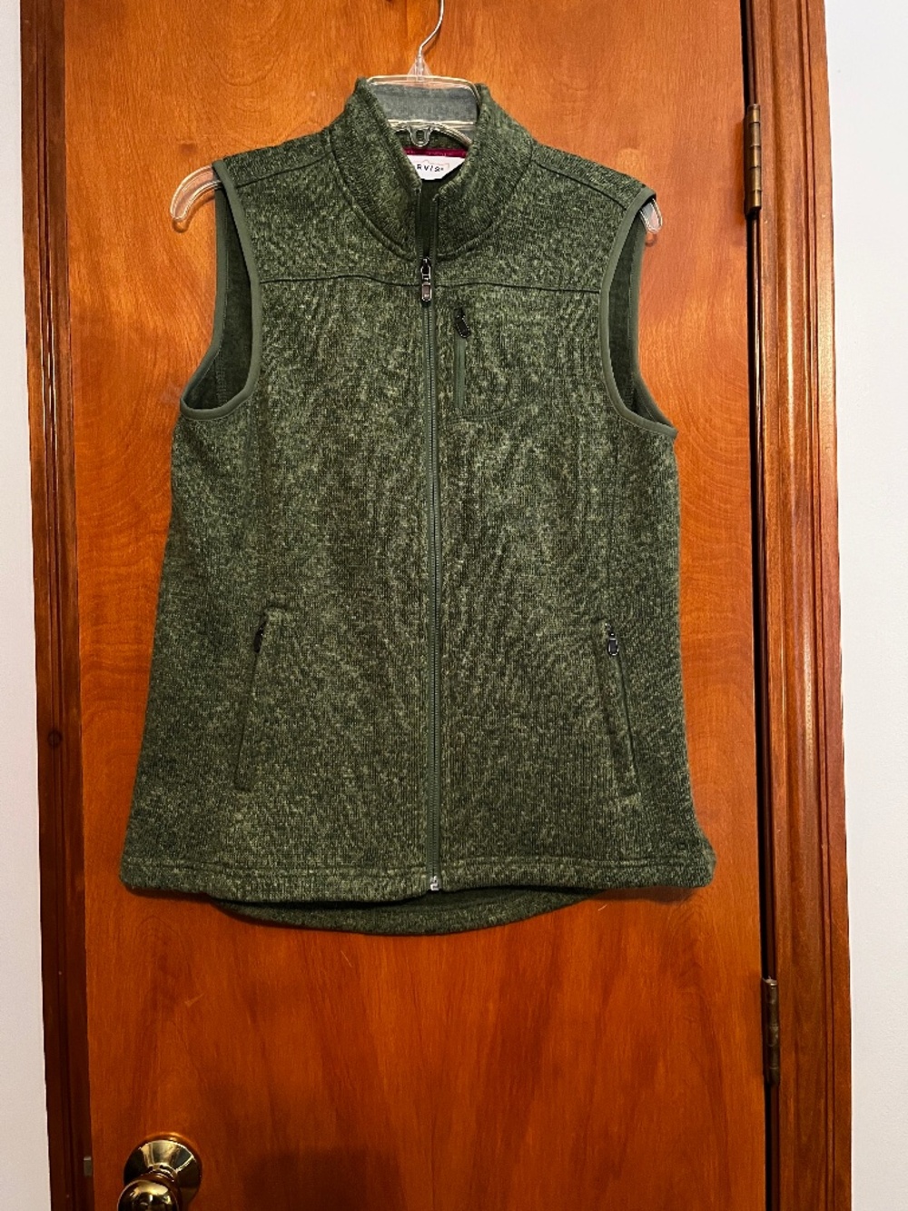 Fleece sweater vest